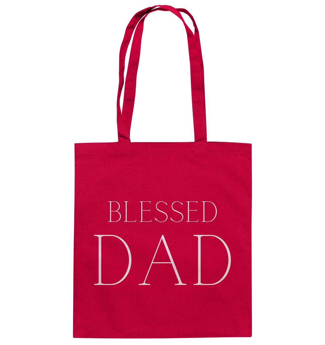 Blessed dad - Baumwolltasche - wertvoll und geliebt 