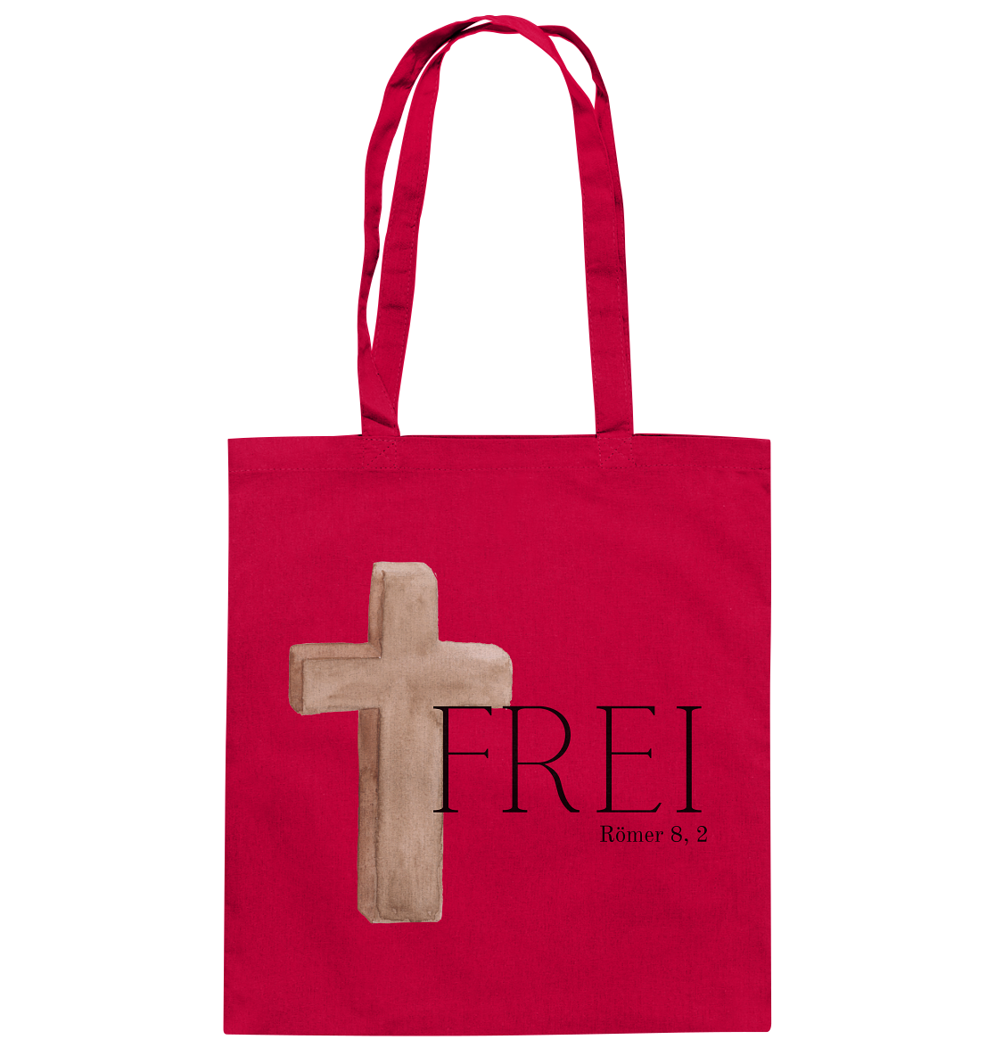 Frei - Baumwolltasche - wertvoll und geliebt 