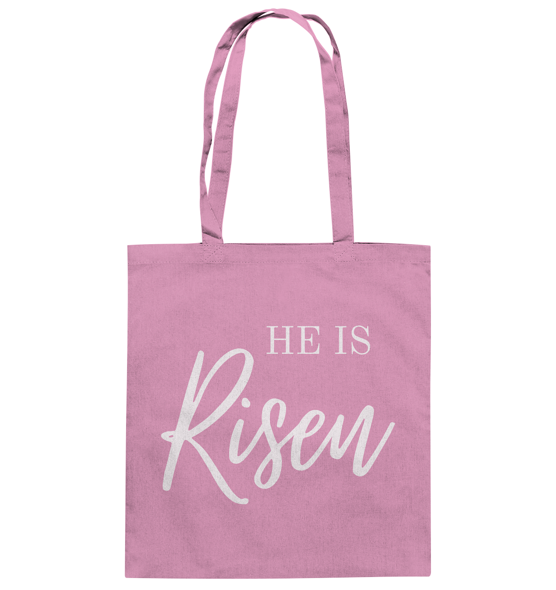He is risen - Baumwolltasche - wertvoll und geliebt 