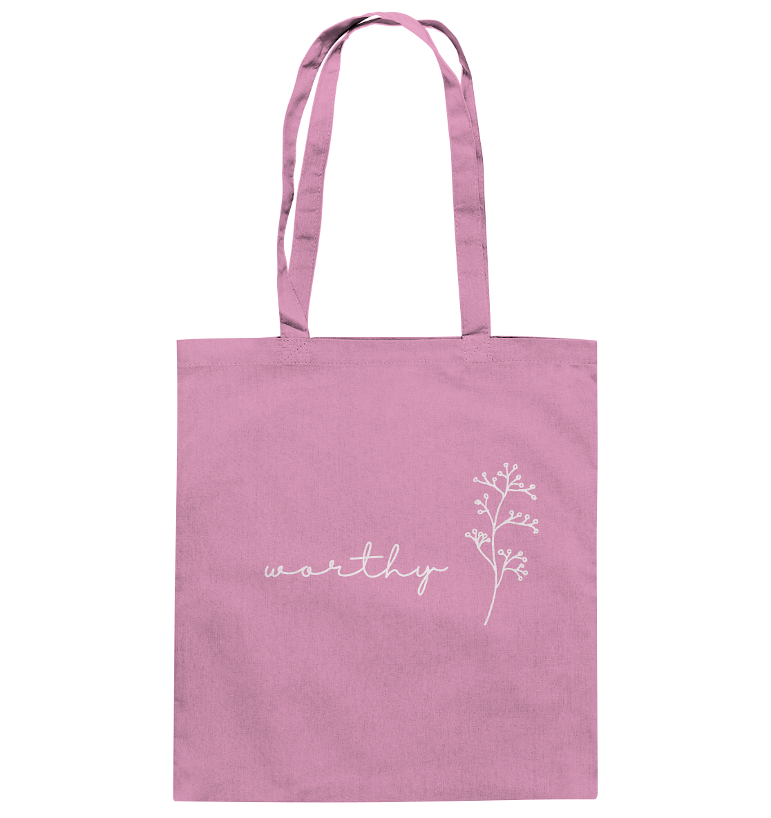 Worthy - Baumwolltasche - wertvoll und geliebt 