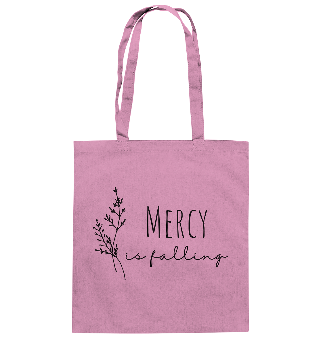 mercy is falling - Baumwolltasche - wertvoll und geliebt 