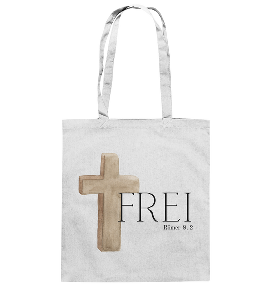 Frei - Baumwolltasche - wertvoll und geliebt 