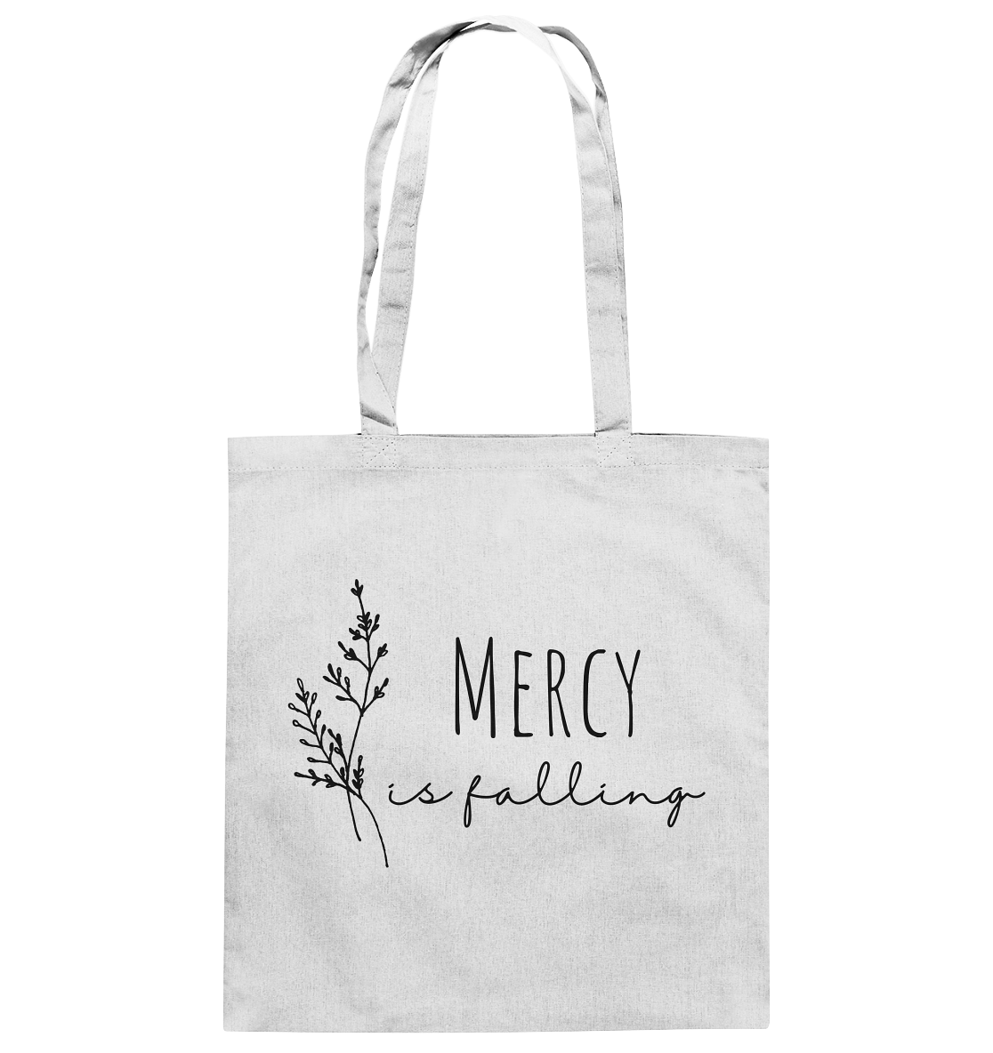 mercy is falling - Baumwolltasche - wertvoll und geliebt 