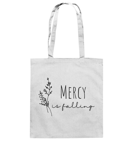 mercy is falling - Baumwolltasche - wertvoll und geliebt 