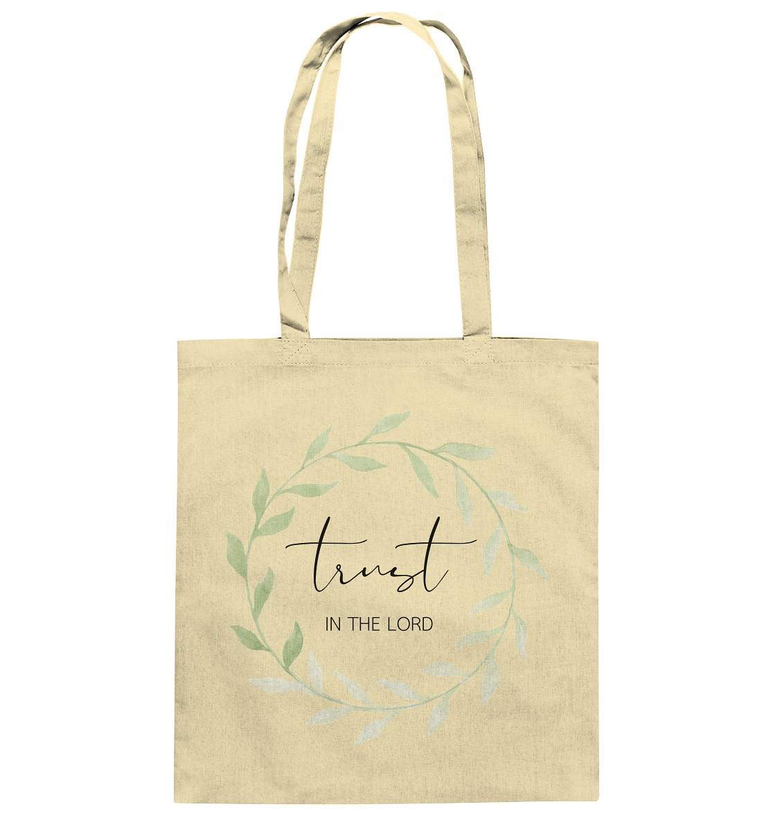 trust in the lord - Baumwolltasche - wertvoll und geliebt 