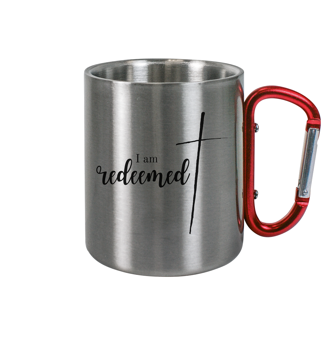 I am redeemed H - Edelstahl Tasse - wertvoll und geliebt 