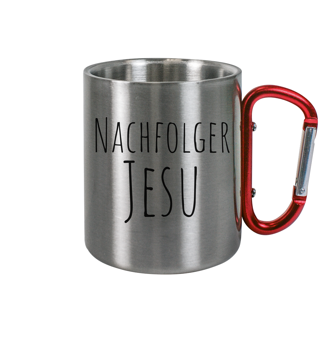 Nachfolger Jesu - Edelstahl Tasse - wertvoll und geliebt 