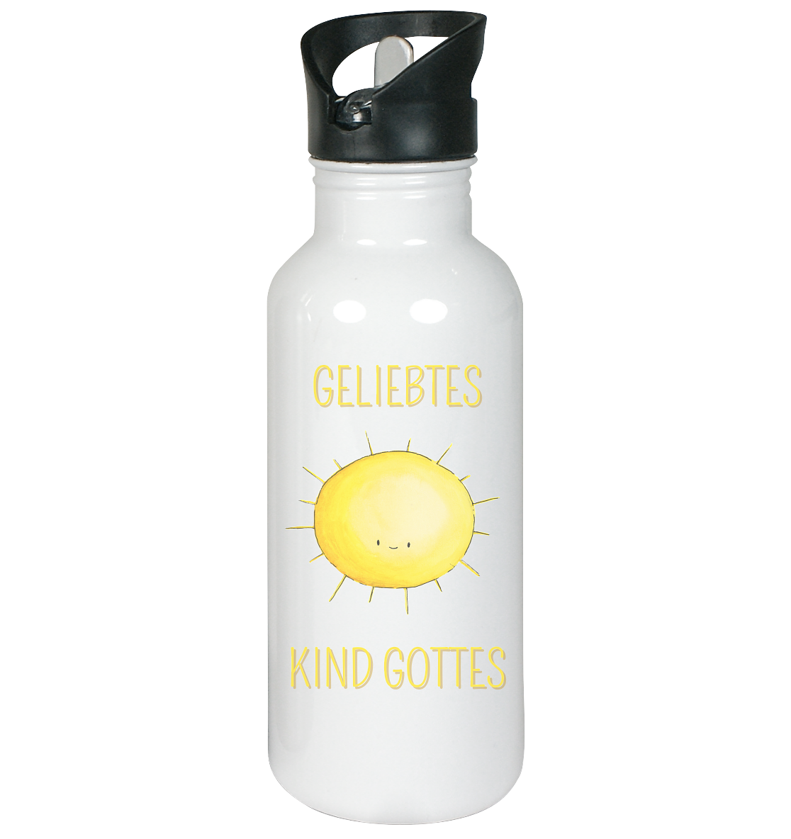 Geliebtes Kind Gottes - Edelstahl-Trinkflasche - wertvoll und geliebt 