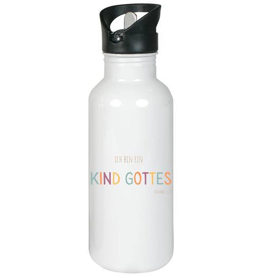 Kind Gottes - Edelstahl-Trinkflasche - wertvoll und geliebt 