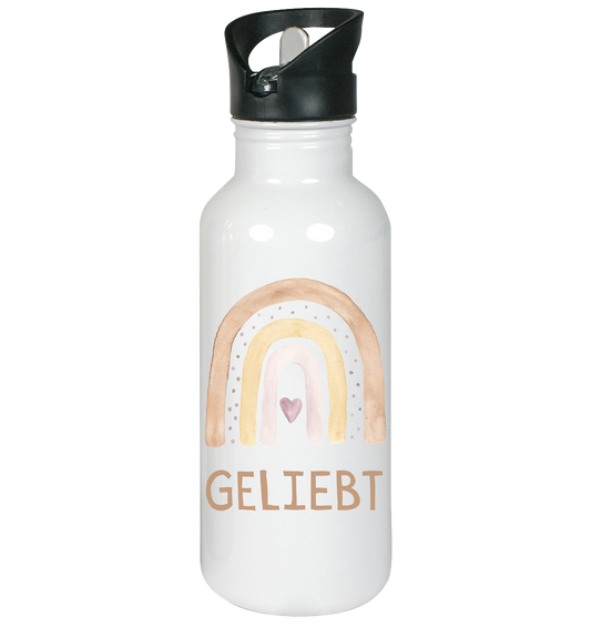 Geliebt Mädchen - Edelstahl-Trinkflasche - wertvoll und geliebt 