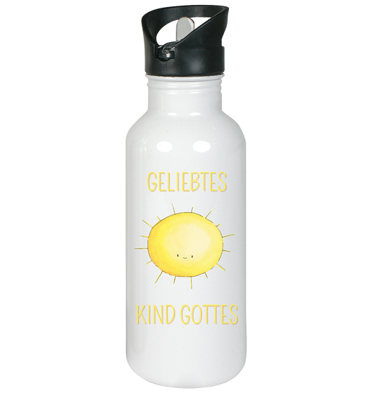 Geliebtes Kind Gottes - Edelstahl-Trinkflasche - wertvoll und geliebt 
