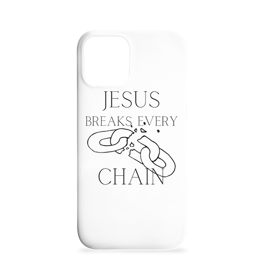 break every chain - Iphone 12 / 12 Pro Handyhülle - wertvoll und geliebt 