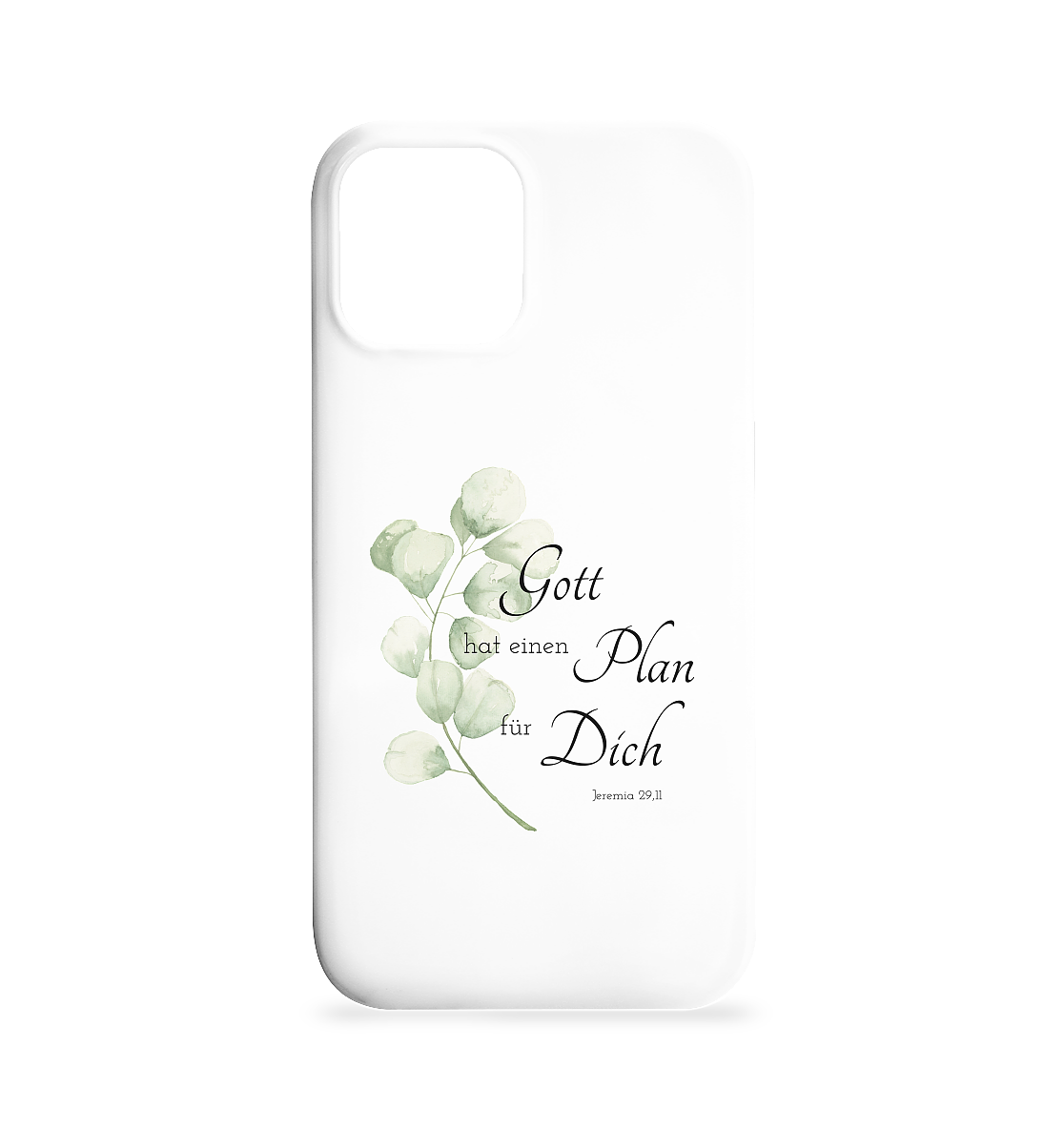 Gott hat einen Plan für Dich - Iphone 12 / 12 Pro Handyhülle - wertvoll und geliebt 