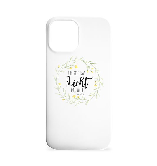 Licht der Welt - Iphone 12 Max Handyhülle - wertvoll und geliebt 