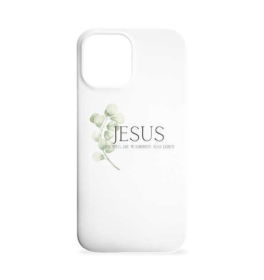 Jesus - der Weg, die Wahrheit, das Leben - Iphone 12 Max Handyhülle - wertvoll und geliebt 