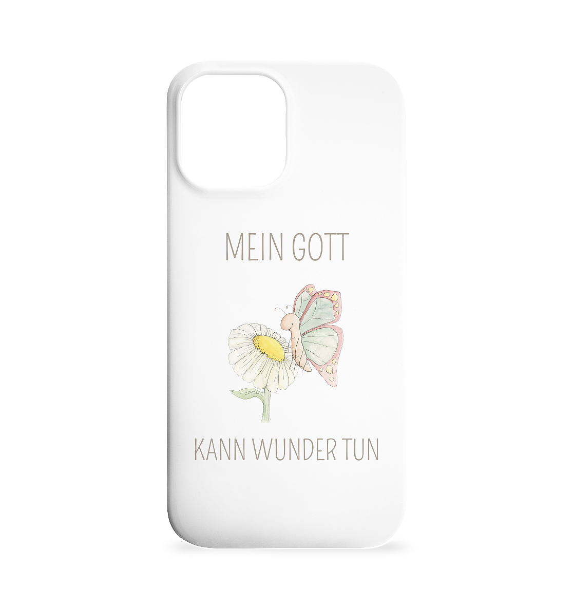 Mein Gott kann Wunder tun - Iphone 12 Max Handyhülle - wertvoll und geliebt 