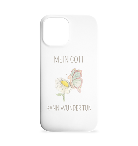 Mein Gott kann Wunder tun - Iphone 12 Max Handyhülle - wertvoll und geliebt 