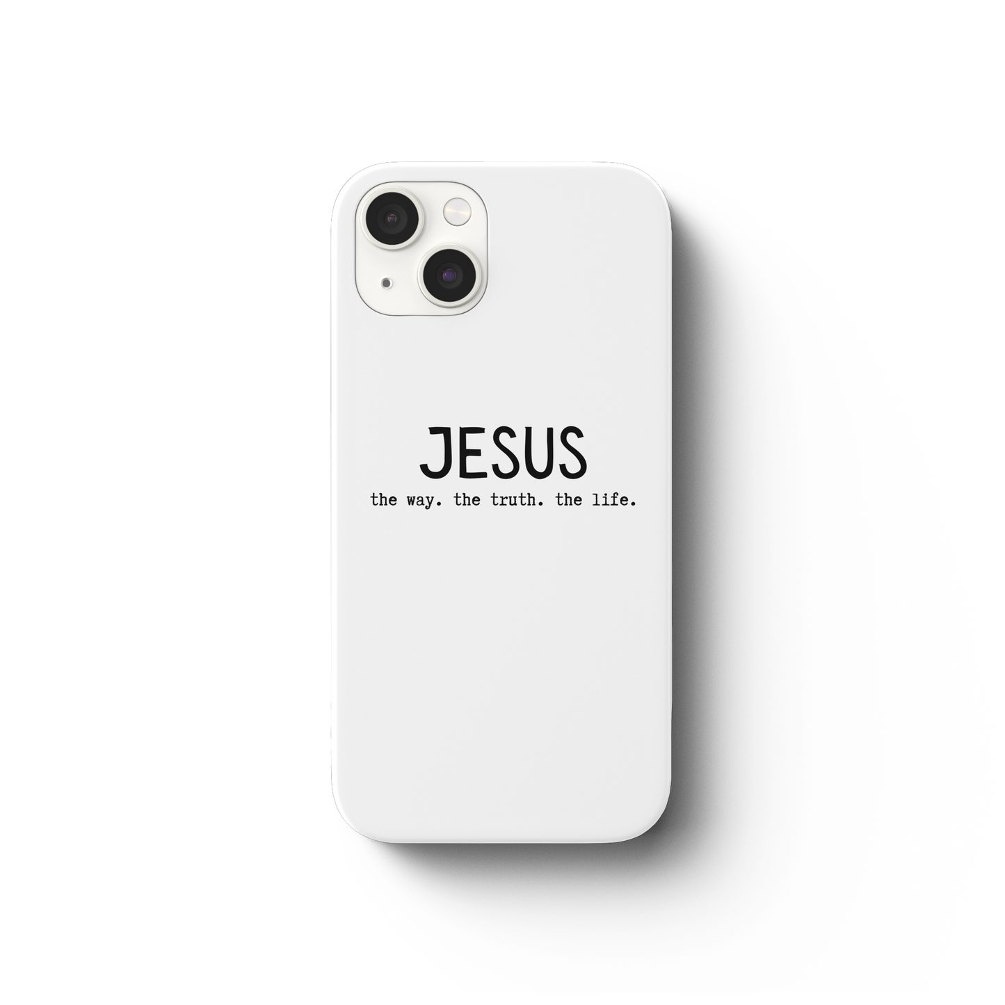 Jesus - the way. the truth. the life. - iPhone 13 Handyhülle - wertvoll und geliebt 