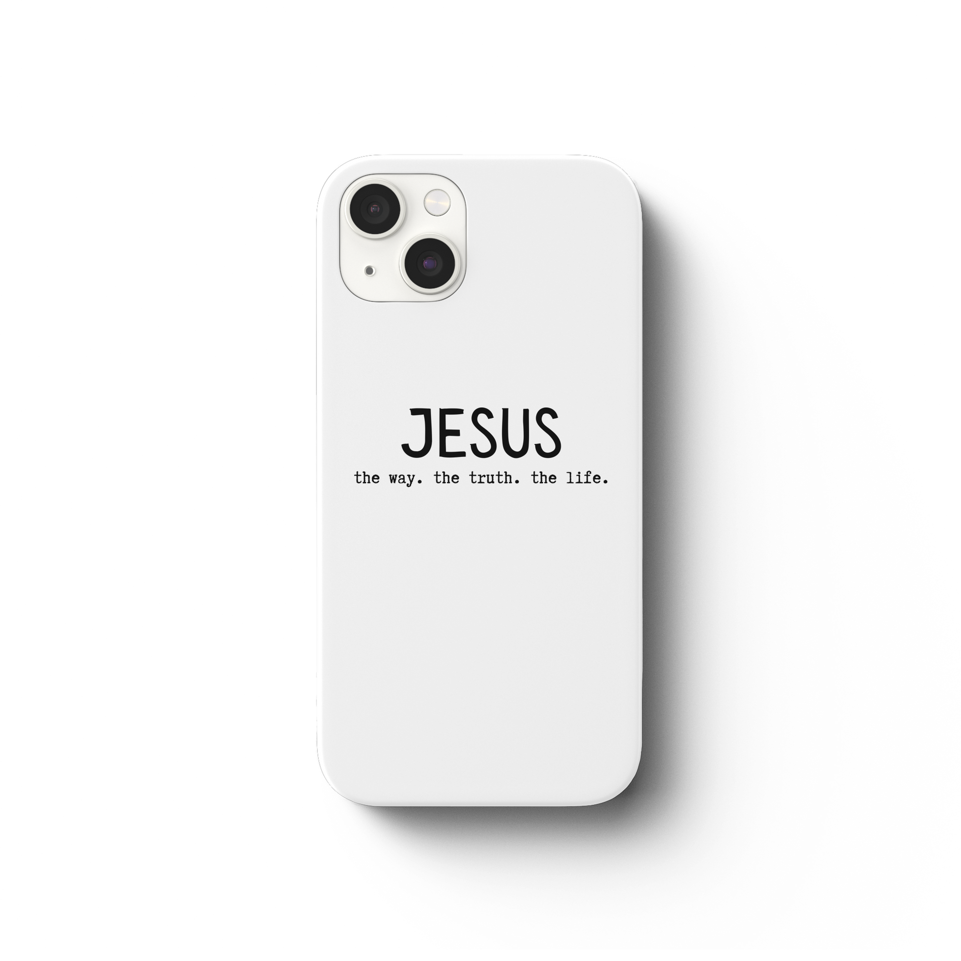Jesus - the way. the truth. the life. - iPhone 13 Handyhülle - wertvoll und geliebt 