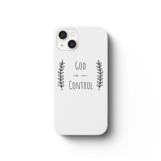 God is in control - iPhone 13 Handyhülle - wertvoll und geliebt 