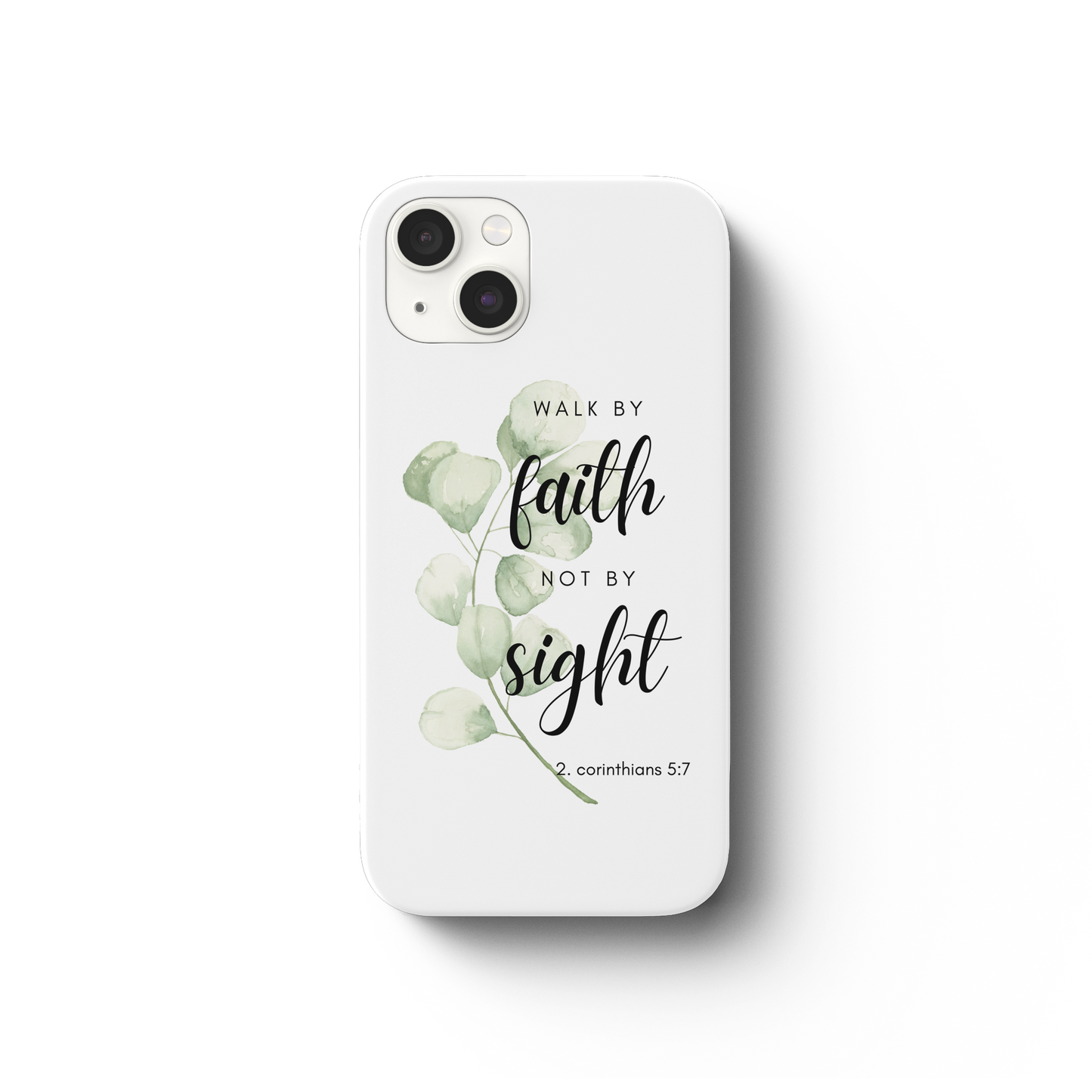 Walk by faith - iPhone 13 Handyhülle - wertvoll und geliebt 