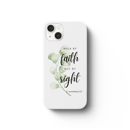 Walk by faith - iPhone 13 Handyhülle - wertvoll und geliebt 