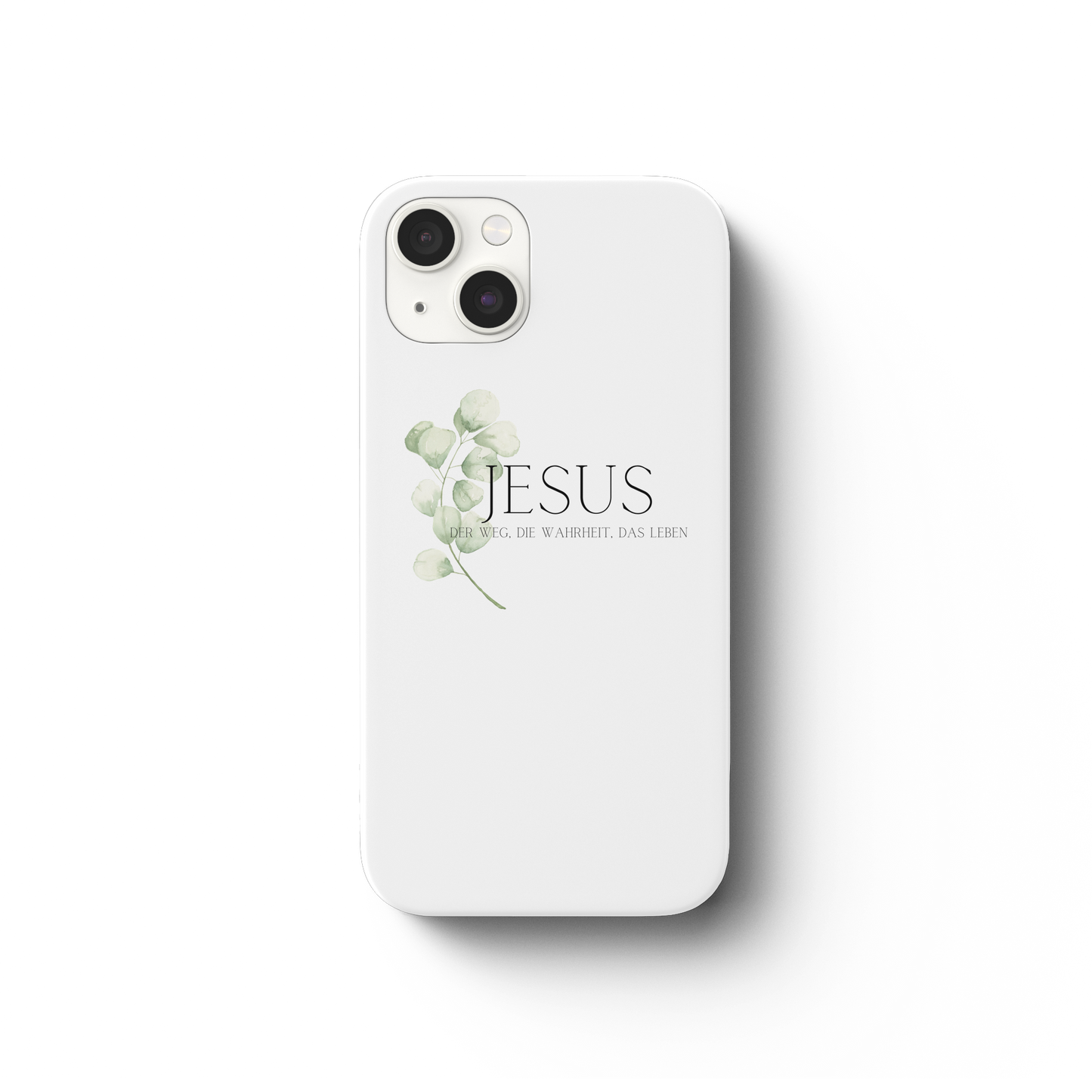 Jesus - der Weg, die Wahrheit, das Leben - iPhone 13 Handyhülle - wertvoll und geliebt 