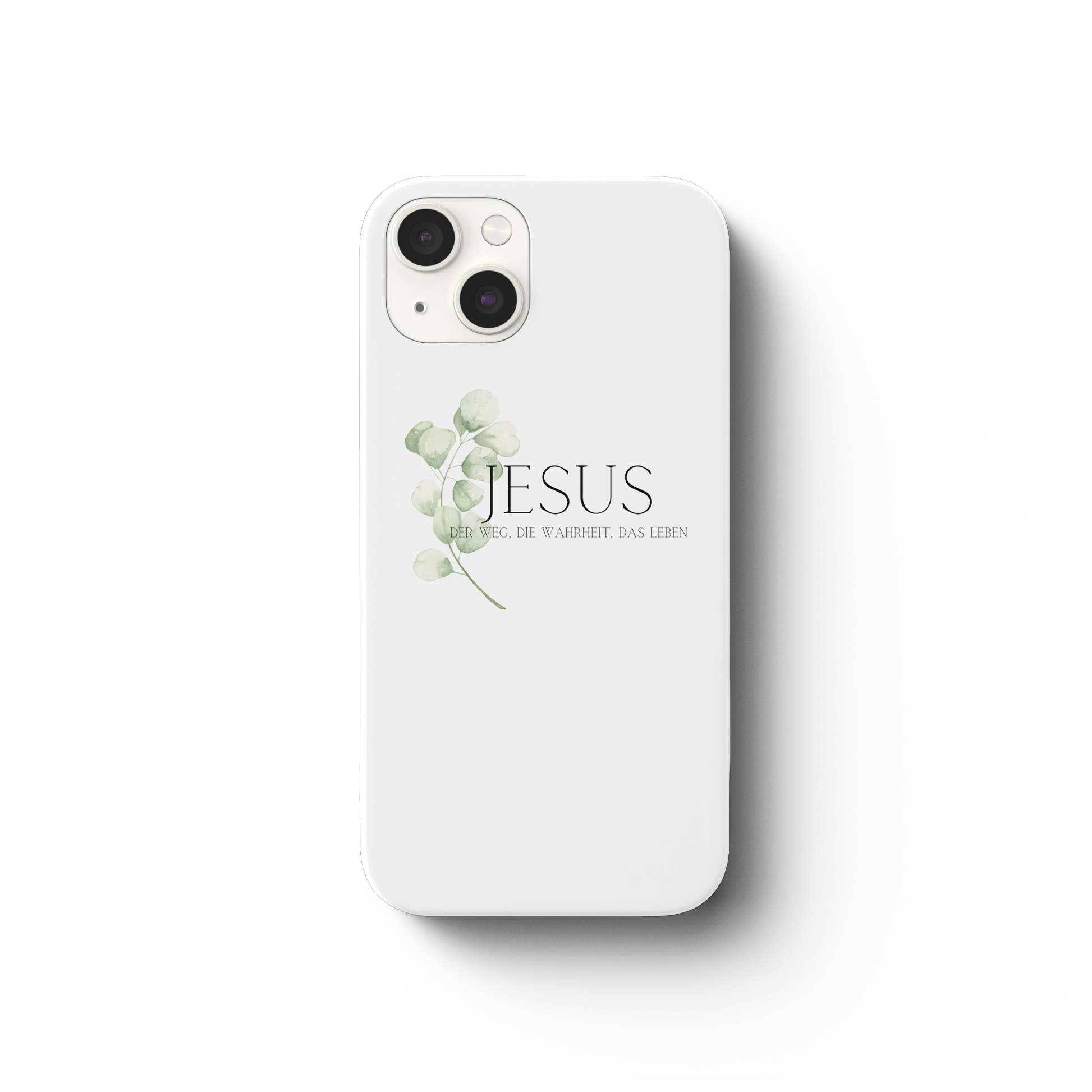 Jesus - der Weg, die Wahrheit, das Leben - iPhone 13 Handyhülle - wertvoll und geliebt 