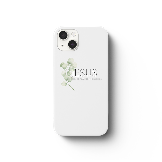 Jesus - der Weg, die Wahrheit, das Leben - iPhone 13 Handyhülle - wertvoll und geliebt 