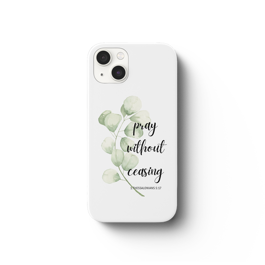pray without ceasing - iPhone 13 Handyhülle - wertvoll und geliebt 