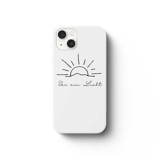 Sei ein Licht - iPhone 13 Handyhülle - wertvoll und geliebt 