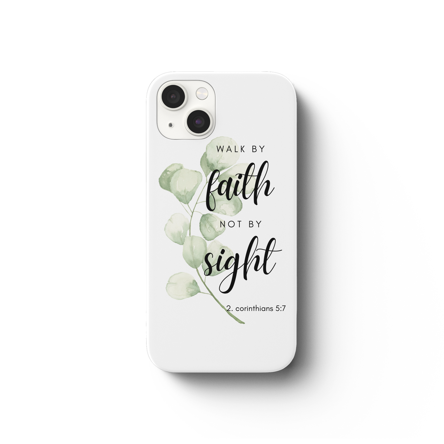 Walk by faith - iPhone 13 Handyhülle - wertvoll und geliebt 