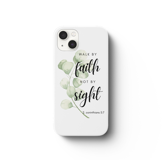 Walk by faith - iPhone 13 Handyhülle - wertvoll und geliebt 