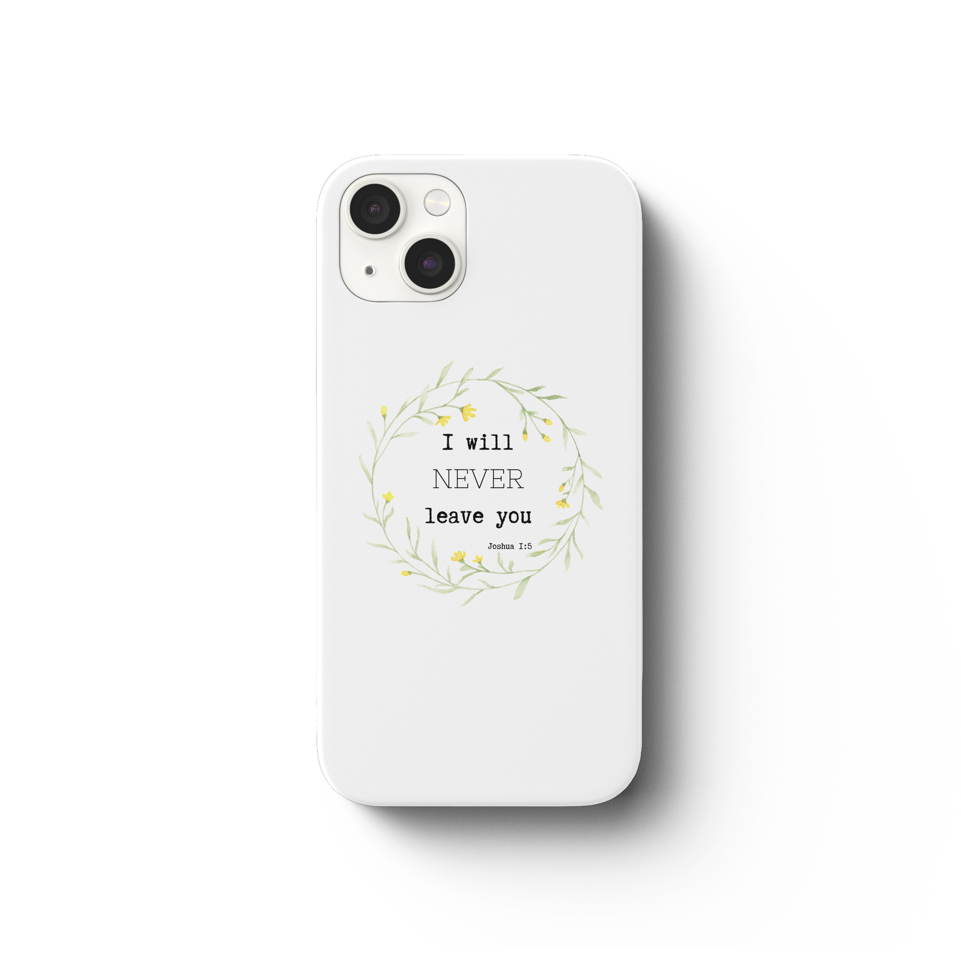 I will never leave you - iPhone 13 Handyhülle - wertvoll und geliebt 
