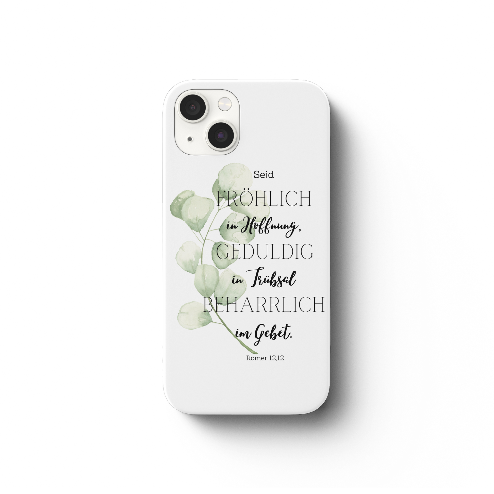 Römer 12,12 - iPhone 13 Handyhülle - wertvoll und geliebt 