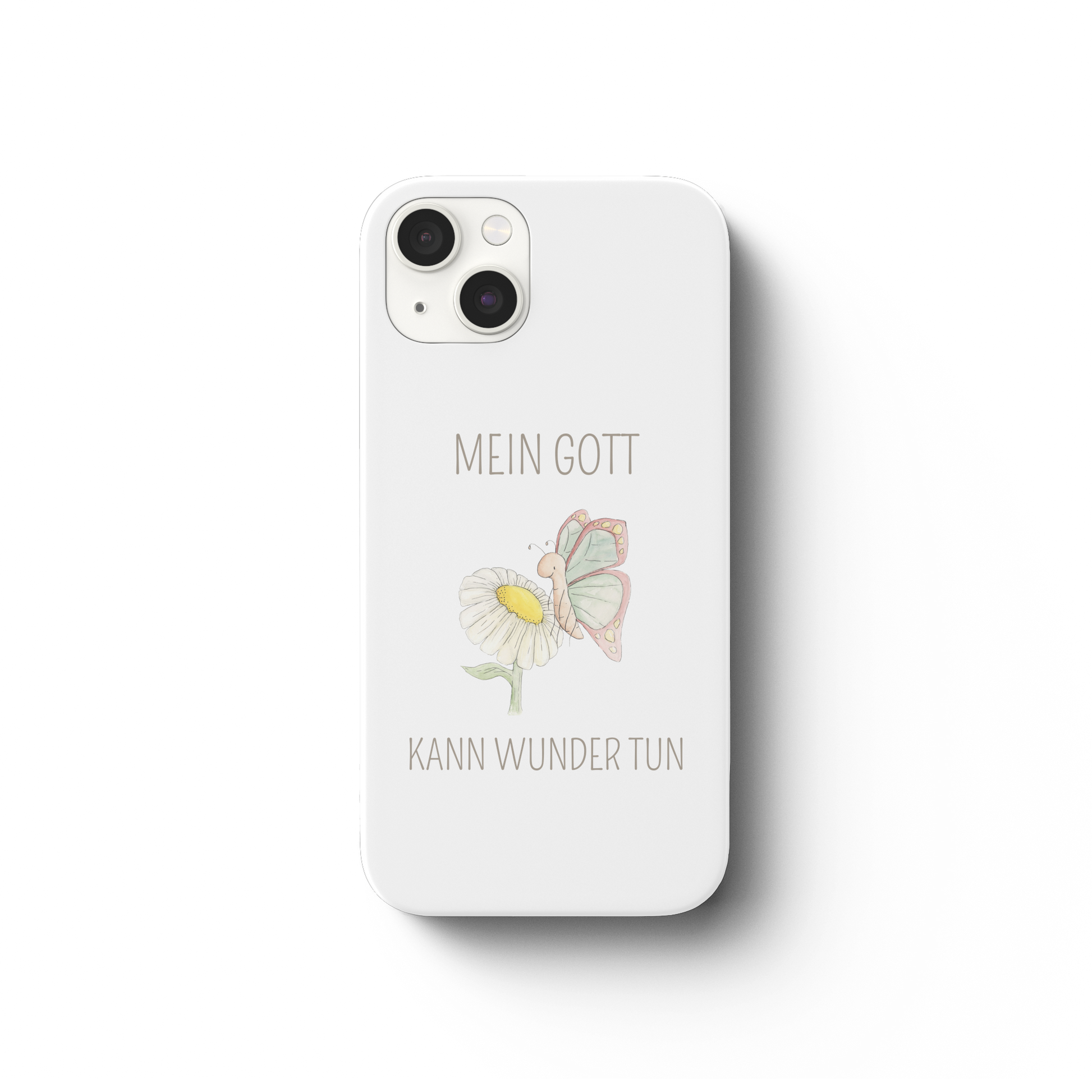 Mein Gott kann Wunder tun - iPhone 13 Handyhülle - wertvoll und geliebt 