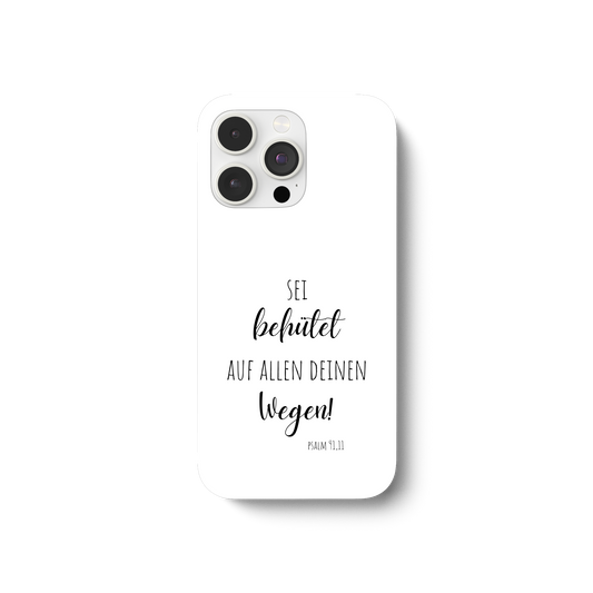 Sei behütet - iPhone 13 Pro Handyhülle - wertvoll und geliebt 