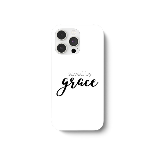Saved by grace - iPhone 13 Pro Handyhülle - wertvoll und geliebt 