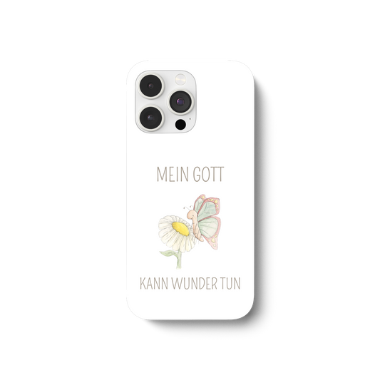 Mein Gott kann Wunder tun - iPhone 13 Pro Handyhülle - wertvoll und geliebt 