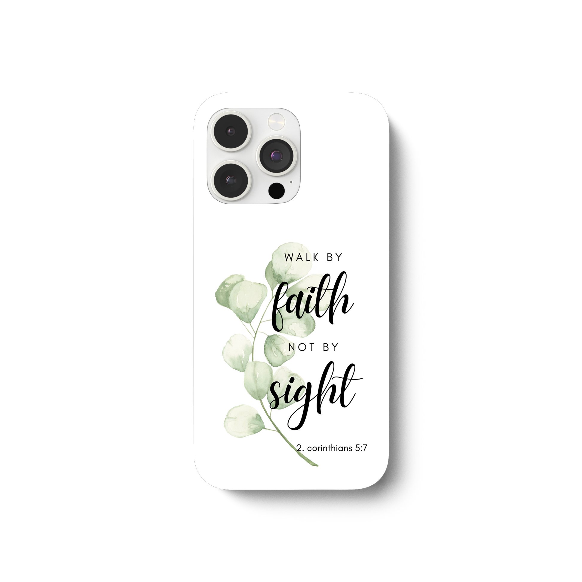 Walk by faith - iPhone 13 Pro Handyhülle - wertvoll und geliebt 