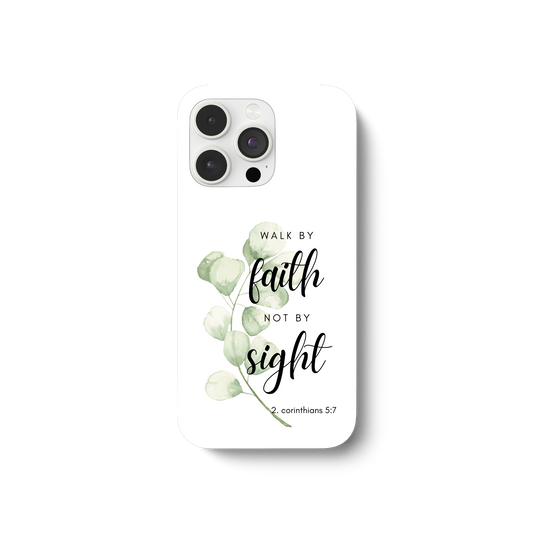 Walk by faith - iPhone 13 Pro Handyhülle - wertvoll und geliebt 
