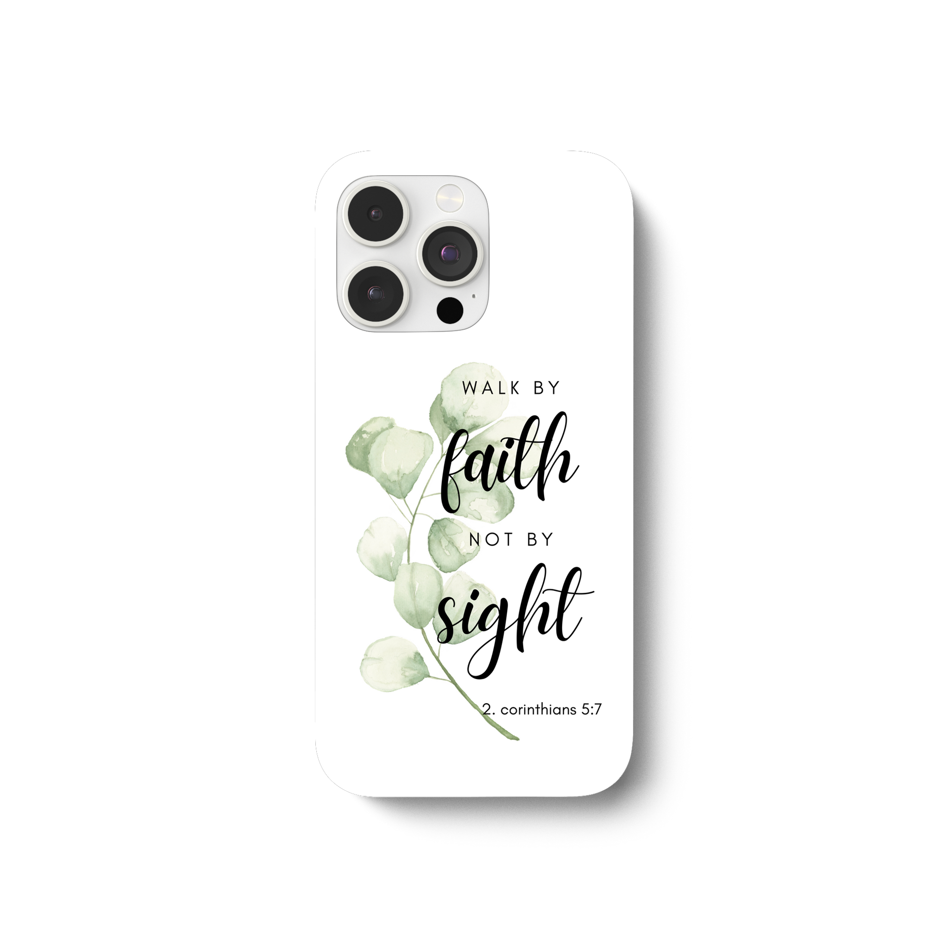 Walk by faith - iPhone 13 Pro Handyhülle - wertvoll und geliebt 