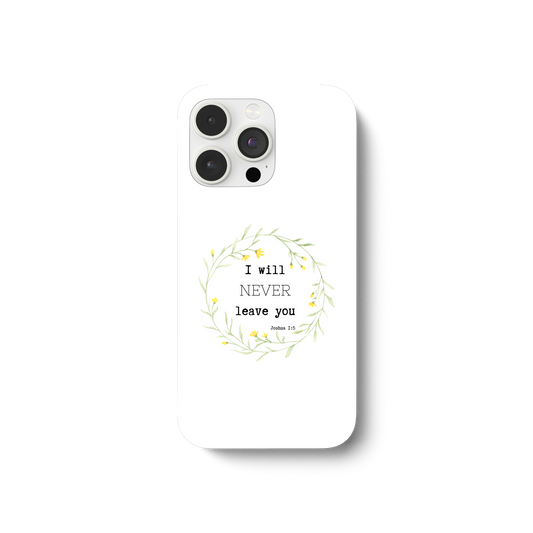 I will never leave you - iPhone 13 Pro Handyhülle - wertvoll und geliebt 