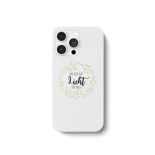 Licht der Welt - iPhone 13 Pro Max Handyhülle - wertvoll und geliebt 