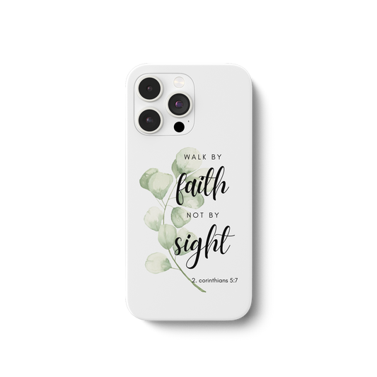 Walk by faith - iPhone 13 Pro Max Handyhülle - wertvoll und geliebt 