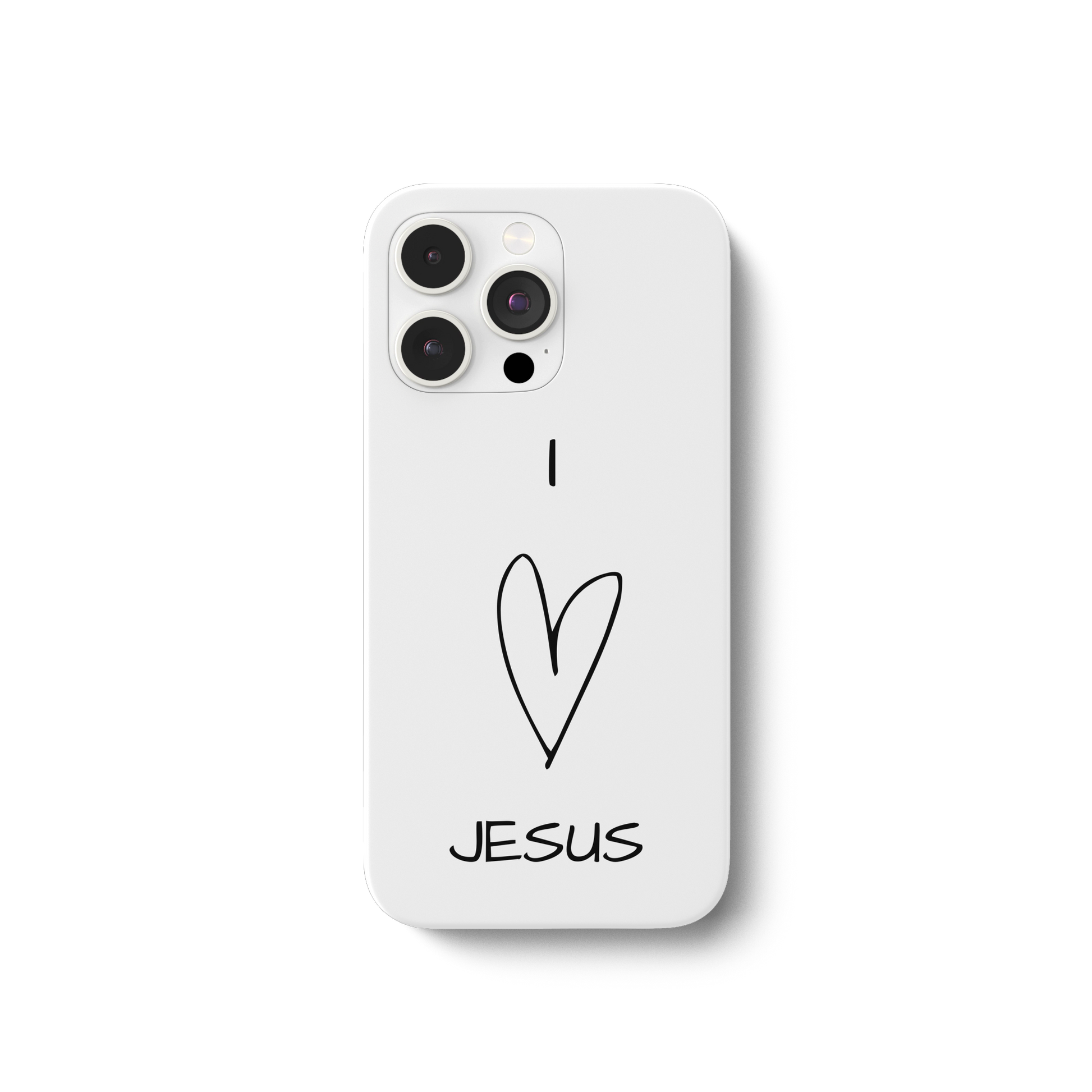 I love Jesus - iPhone 13 Pro Max Handyhülle - wertvoll und geliebt 