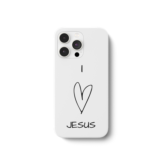 I love Jesus - iPhone 13 Pro Max Handyhülle - wertvoll und geliebt 