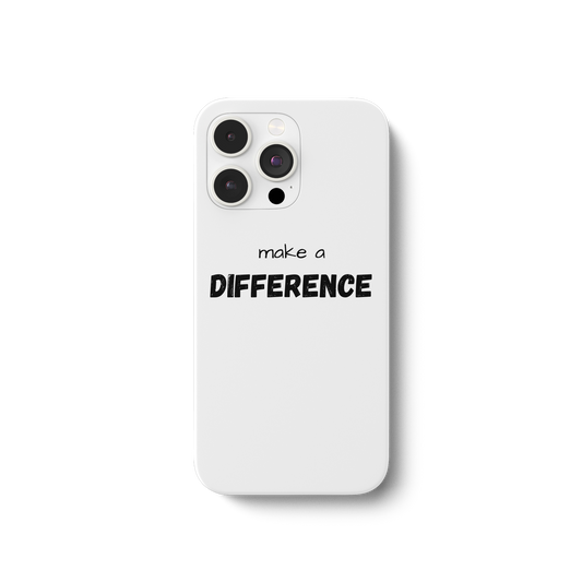 make a difference - iPhone 13 Pro Max Handyhülle - wertvoll und geliebt 