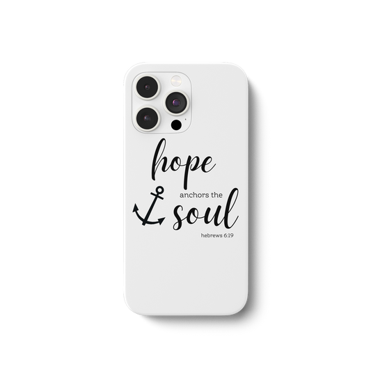 hope anchors the soul - iPhone 13 Pro Max Handyhülle - wertvoll und geliebt 