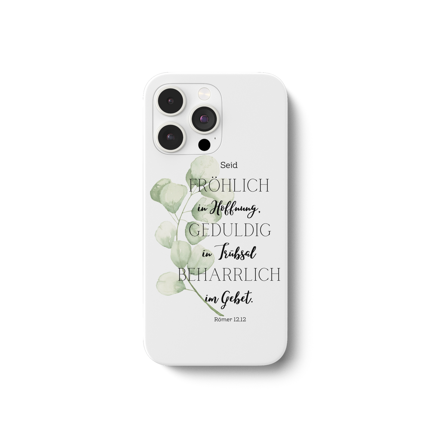 Römer 12,12 - iPhone 13 Pro Max Handyhülle - wertvoll und geliebt 